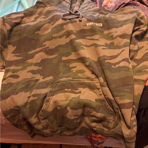 Woods & Water Camo Hoodie with Front Pocket